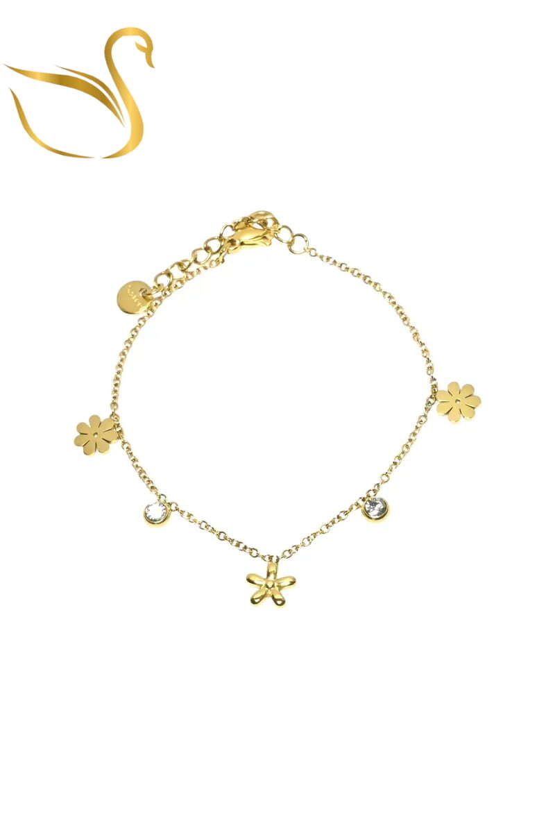 Grossiste Emma Fantaisies - Bracelet fleur
