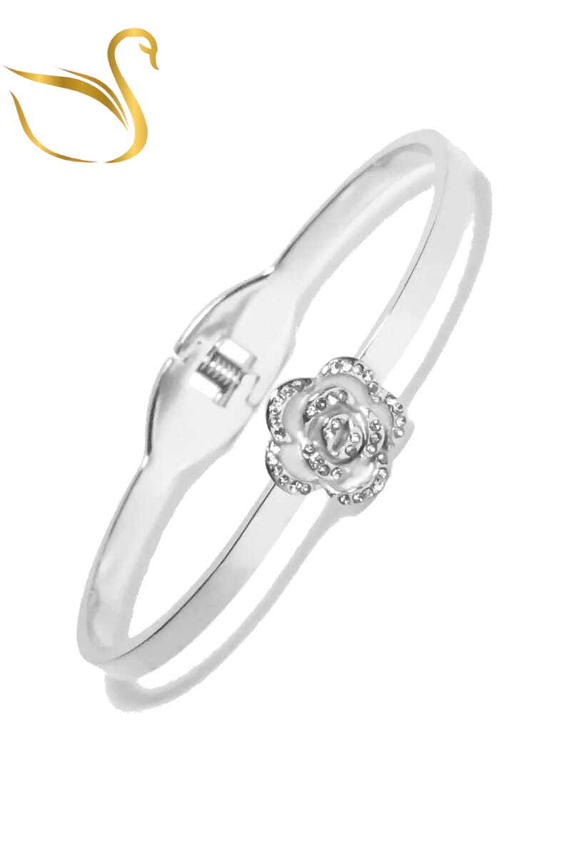 Grossiste Emma Fantaisies - Jonc fleur Argent