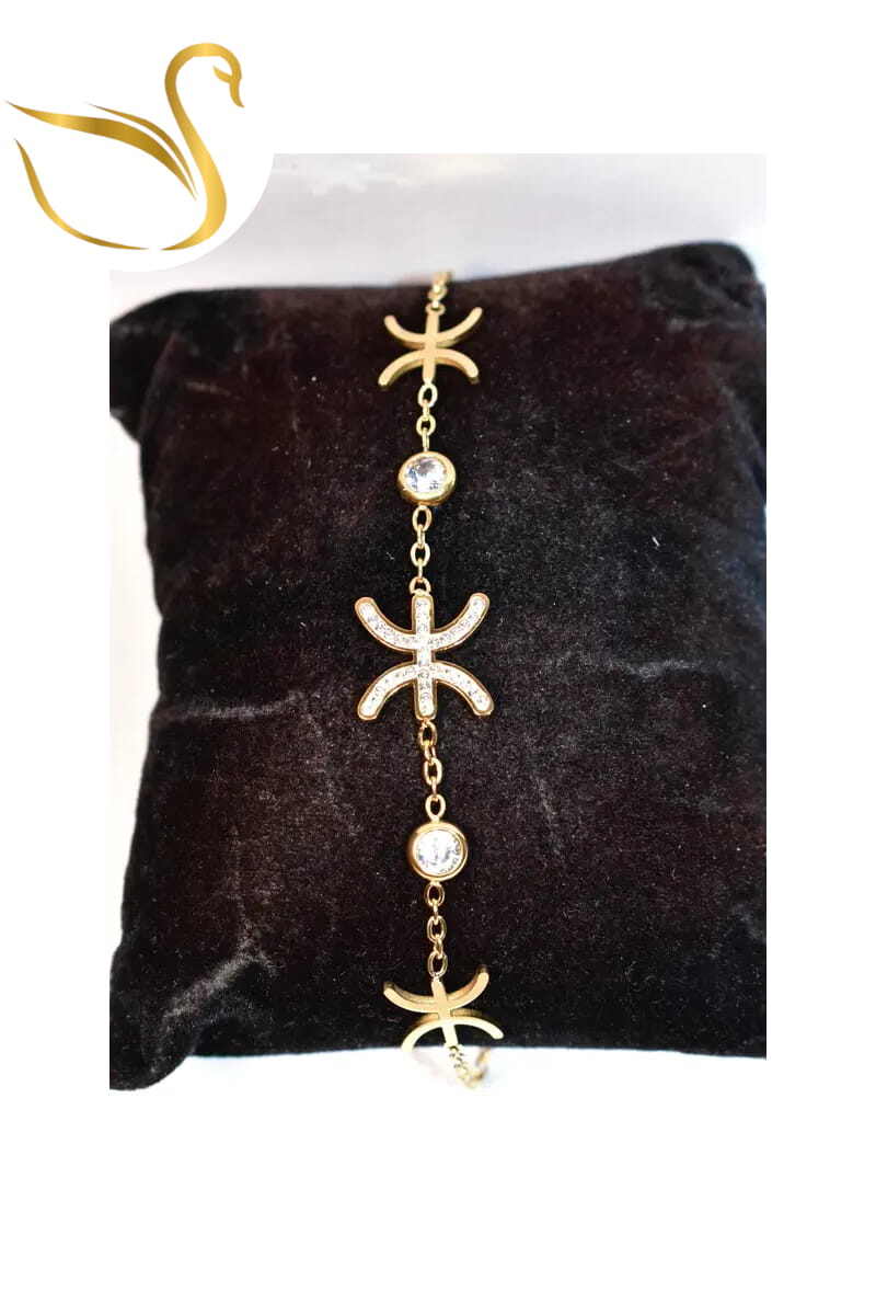 Grossiste Emma Fantaisies - Bracelet yaz fatma Or