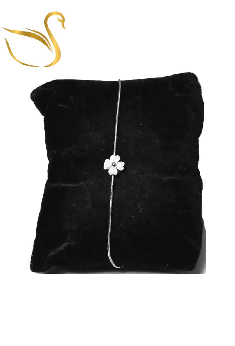 Grossiste Emma Fantaisies - Bracelet fleur Argent