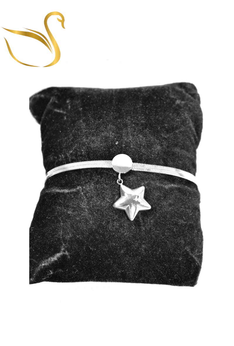 Grossiste Emma Fantaisies - Bracelet étoile Argent