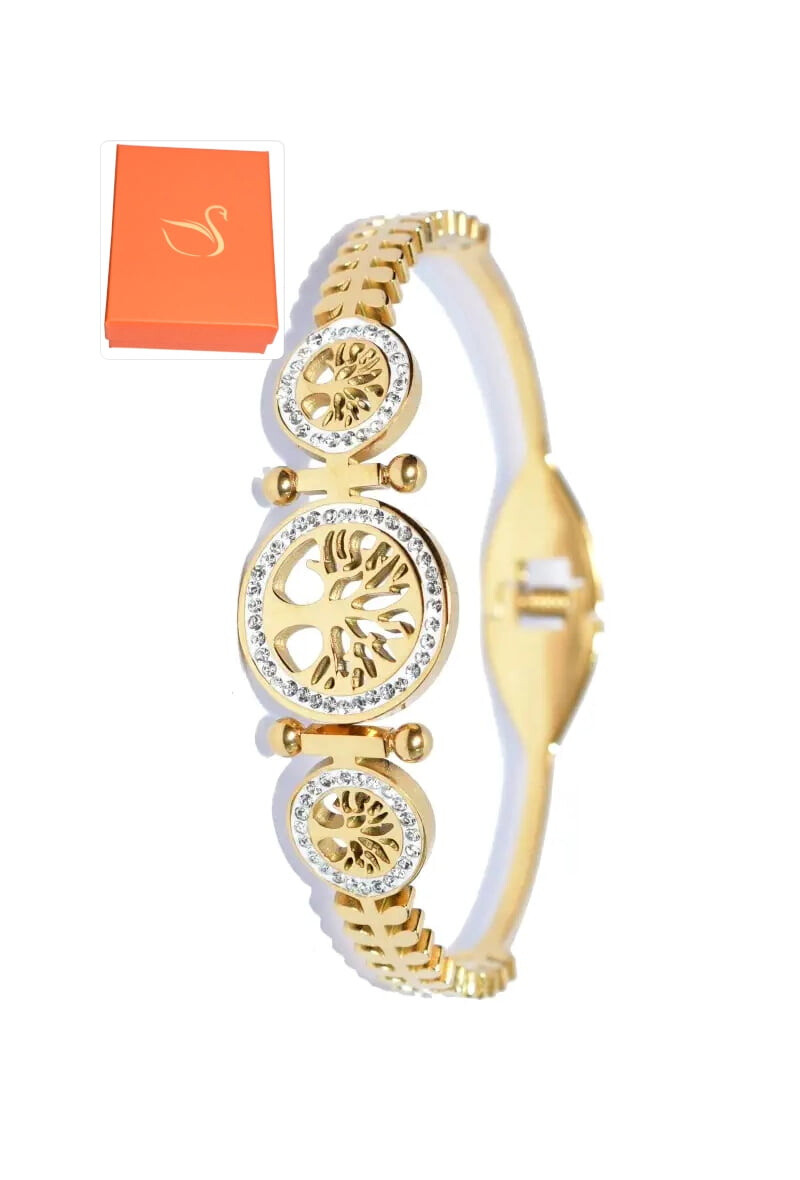Wholesaler Emma Fantaisies - Gift box tree of life bangle