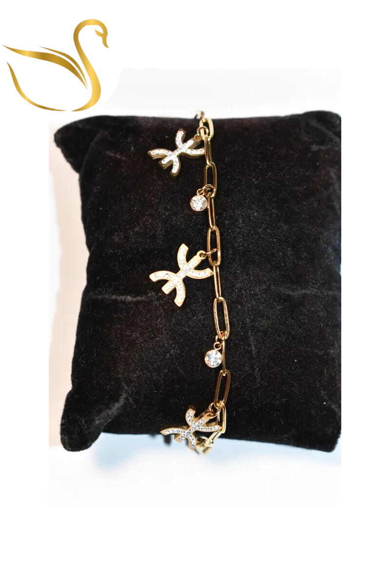 Grossiste Emma Fantaisies - Bracelet signe YAZ Fatma Or