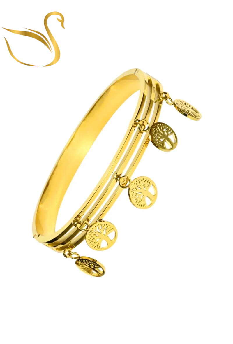Großhändler Emma Fantaisies - Lebensbaum-Charm-Armreif