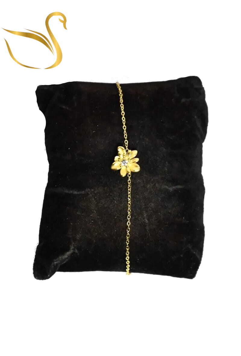 Grossista Emma Fantaisies - Bracciale Fiore Oro
