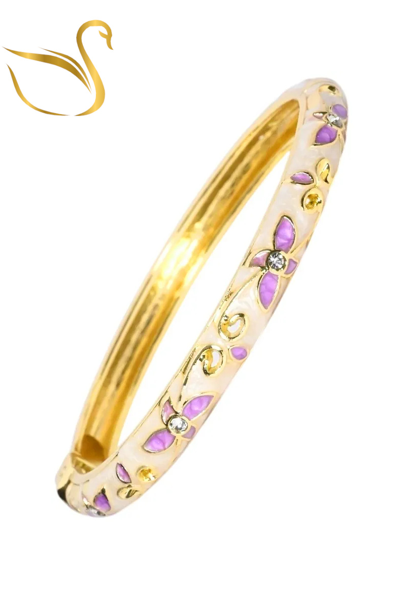 Grossista Emma Fantaisies - Bracciale tailandese colorato in oro