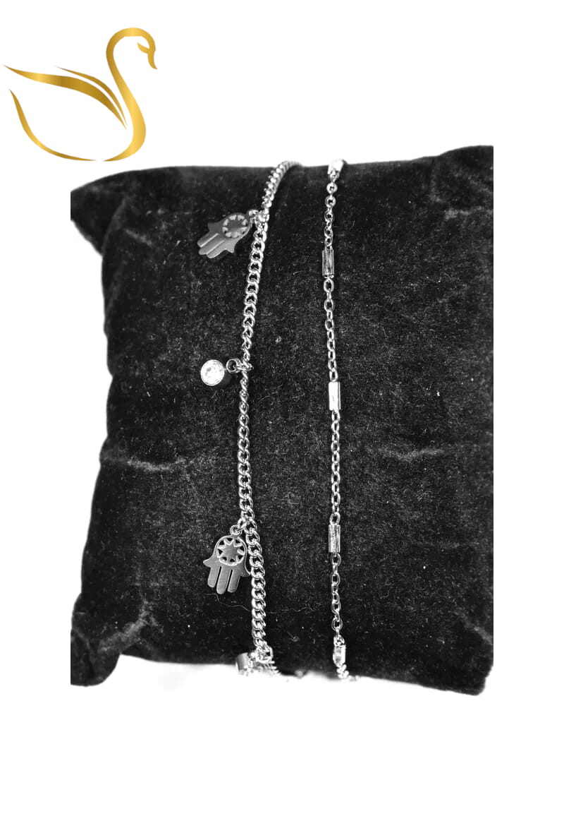 Grossiste Emma Fantaisies - Bracelet main de Fatma Argent
