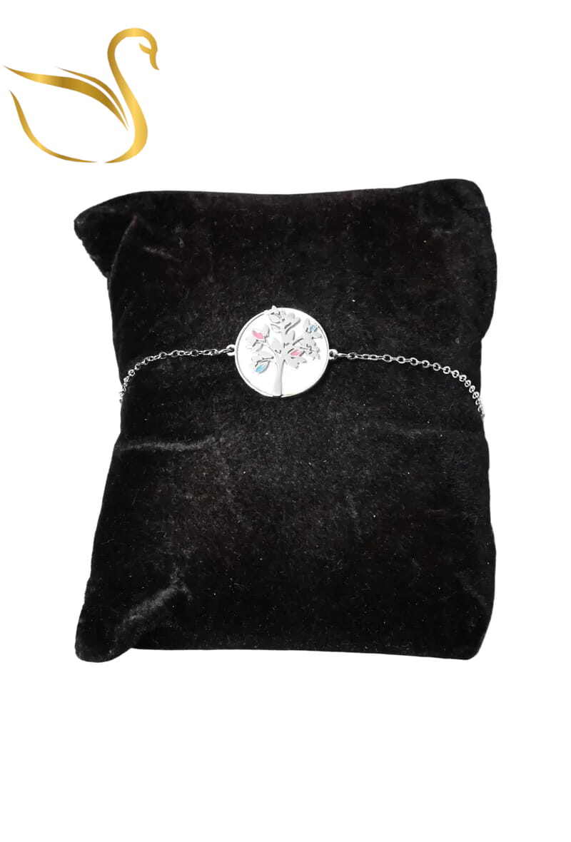 Grossiste Emma Fantaisies - Bracelet arbre de la vie Argent