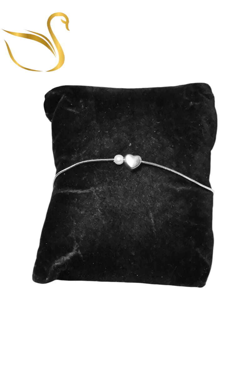 Grossiste Emma Fantaisies - Bracelet coeur Argent