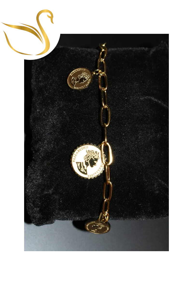 Grossiste Emma Fantaisies - Bracelet reine Elizabeth Or