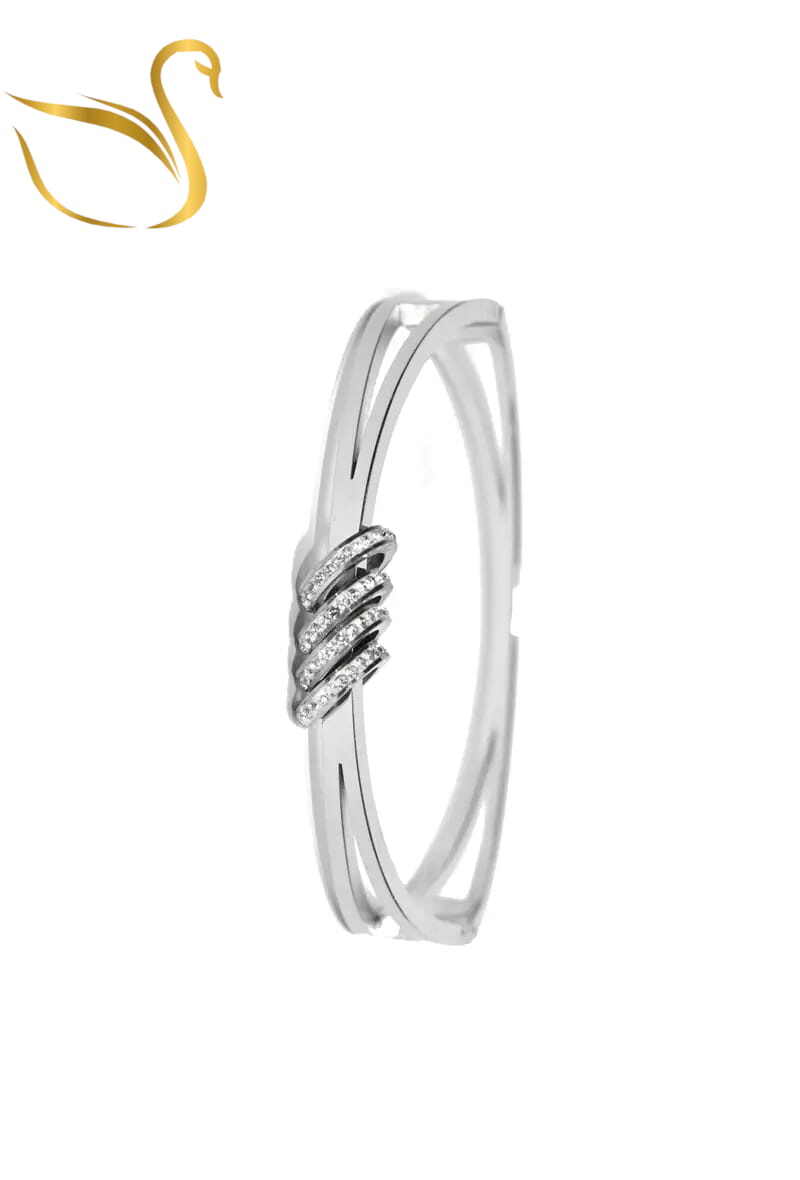Grossiste Emma Fantaisies - Jonc bracelet Argent