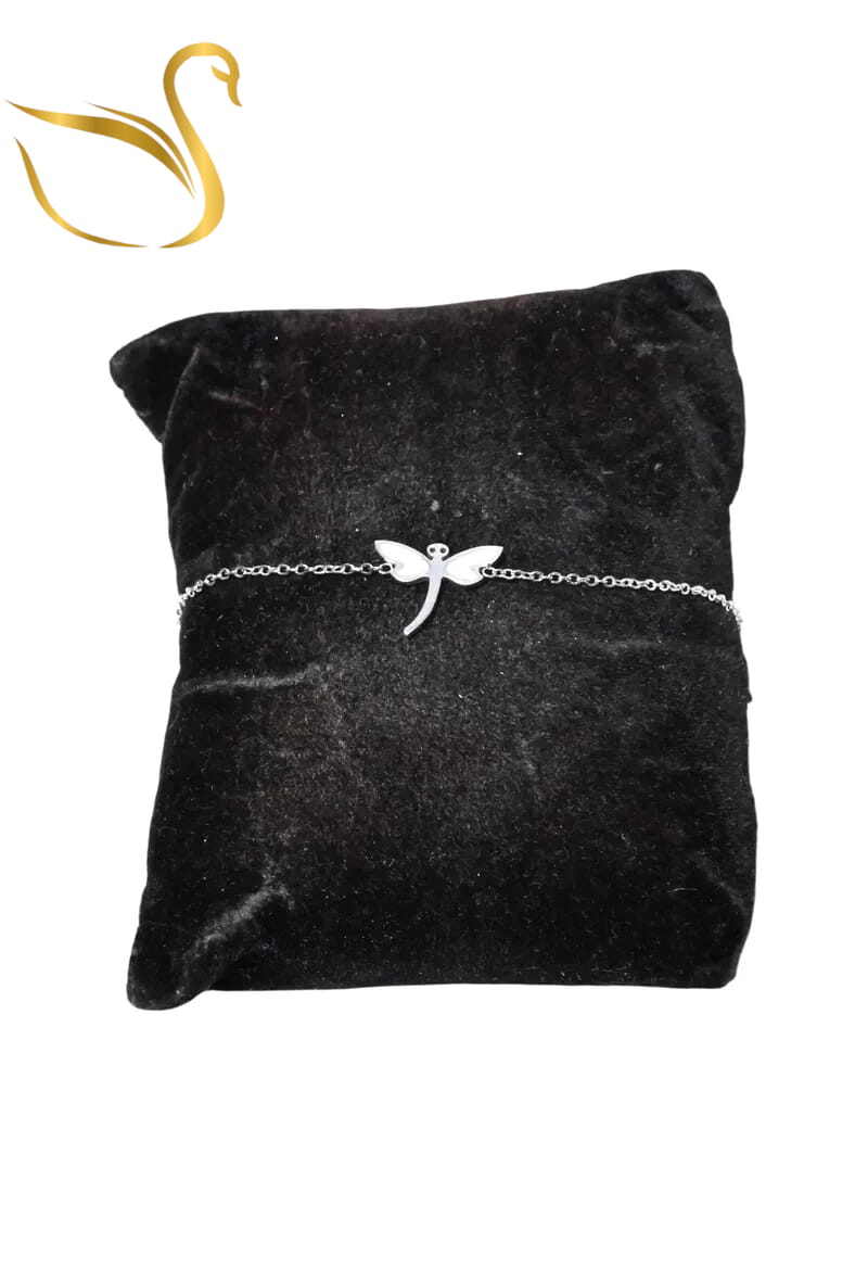 Grossiste Emma Fantaisies - Bracelet papillon Argent
