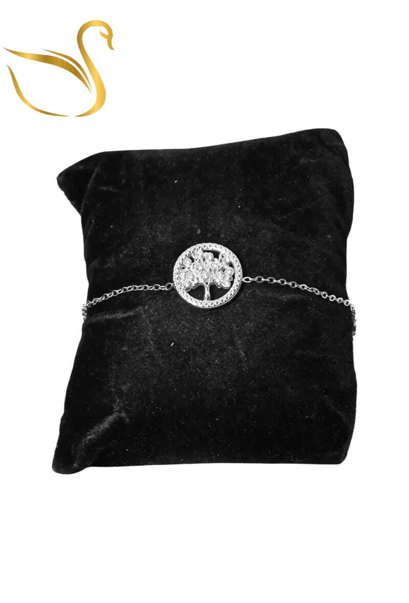 Grossiste Emma Fantaisies - Bracelet arbre de la vie Argent