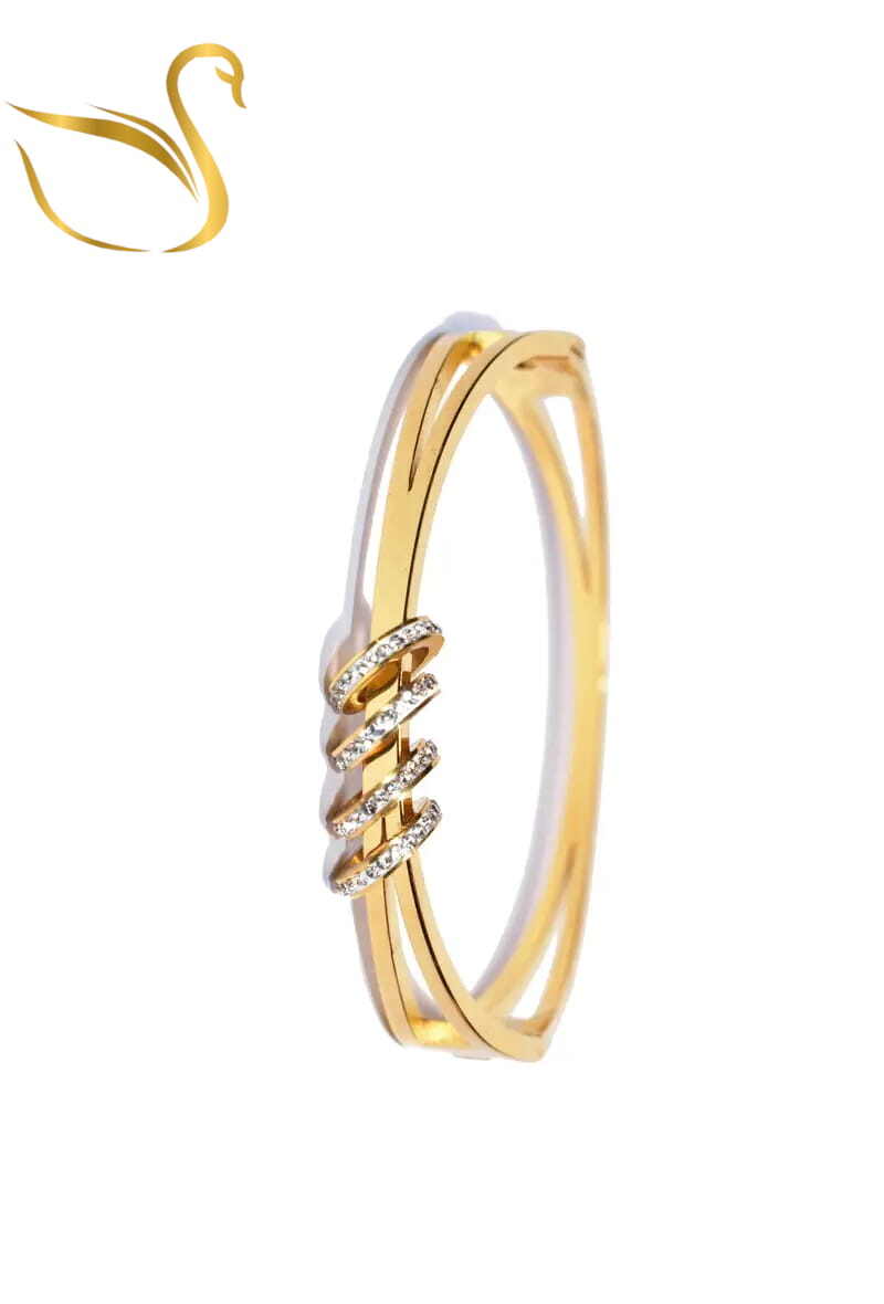 Grossiste Emma Fantaisies - Jonc bracelet Or