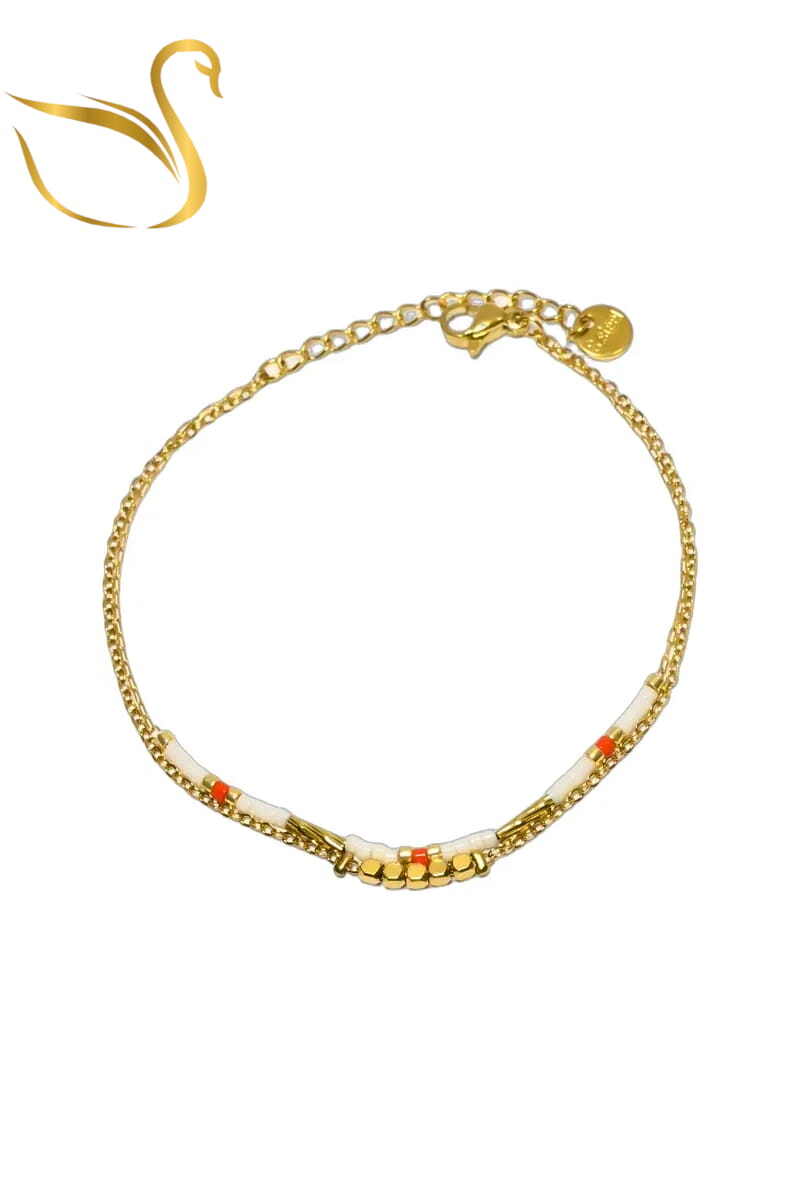 Grossiste Emma Fantaisies - Bracelet double rangs