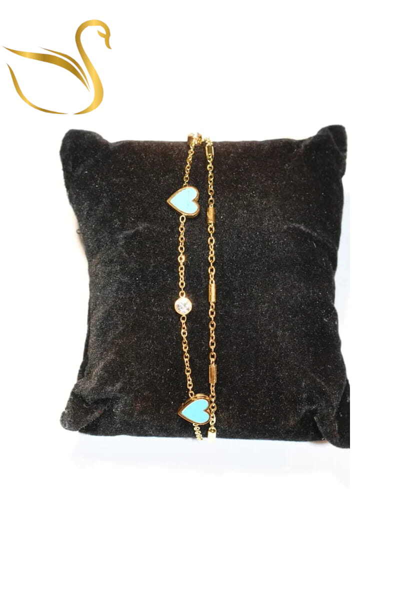 Grossiste Emma Fantaisies - Bracelet coeur Or