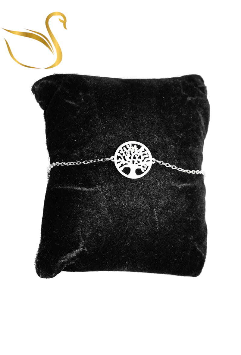 Grossiste Emma Fantaisies - Bracelet arbre de la vie Argent