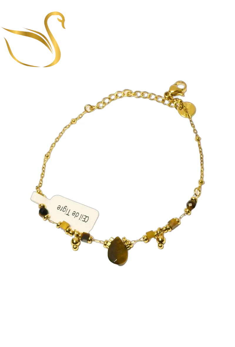 Grossiste Emma Fantaisies - Bracelet oeil de tigre