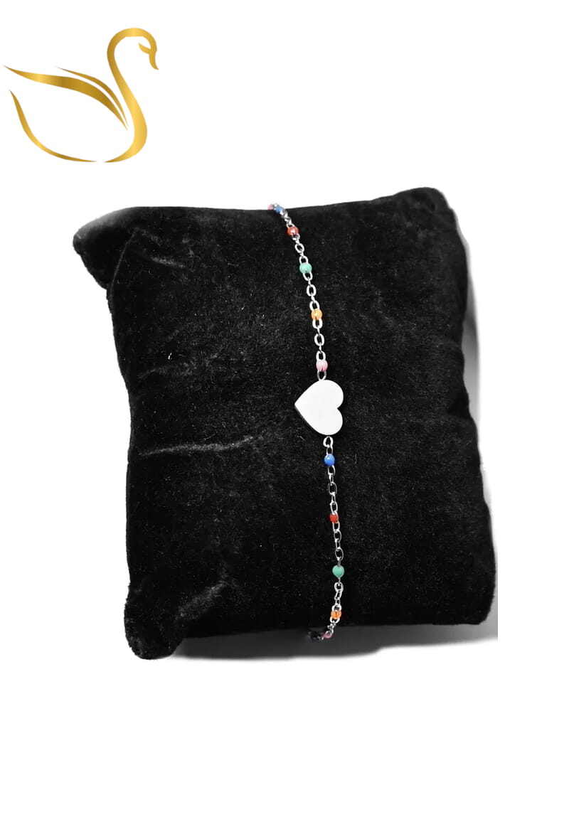 Grossiste Emma Fantaisies - Bracelet coeur Argent