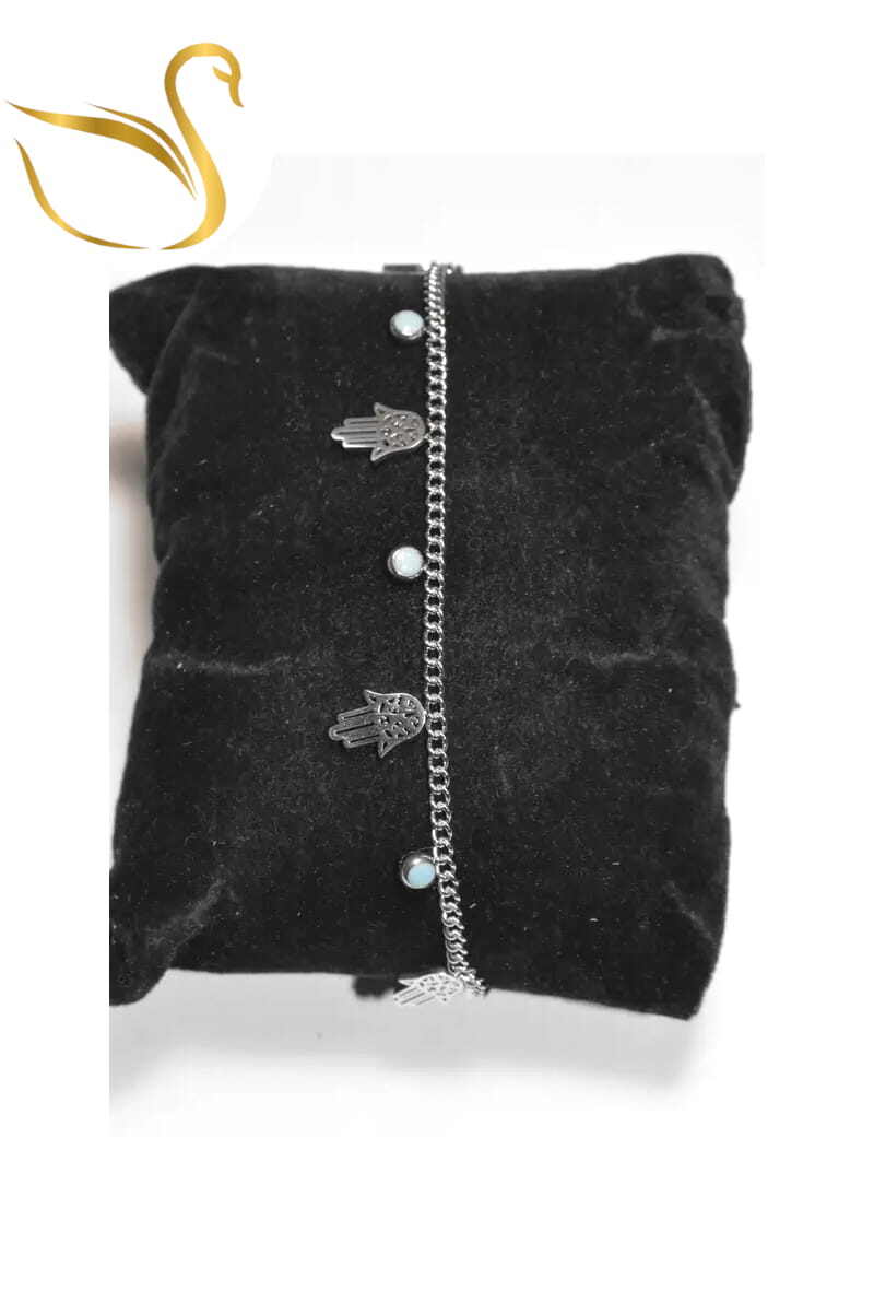 Grossiste Emma Fantaisies - Bracelet main de Fatma Argent