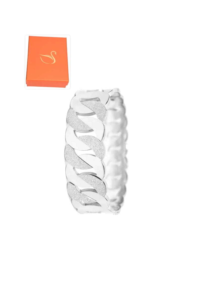 Grossiste Emma Fantaisies - Coffret cadeaux jonc bracelet Argent