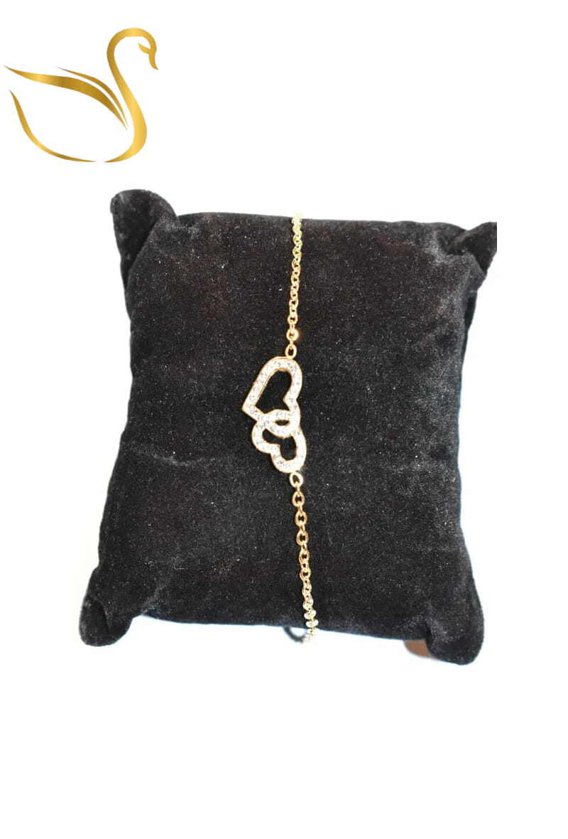 Grossiste Emma Fantaisies - Bracelet Coeur Or