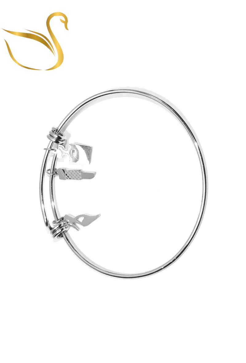 Grossiste Emma Fantaisies - Jonc escarpin Argent