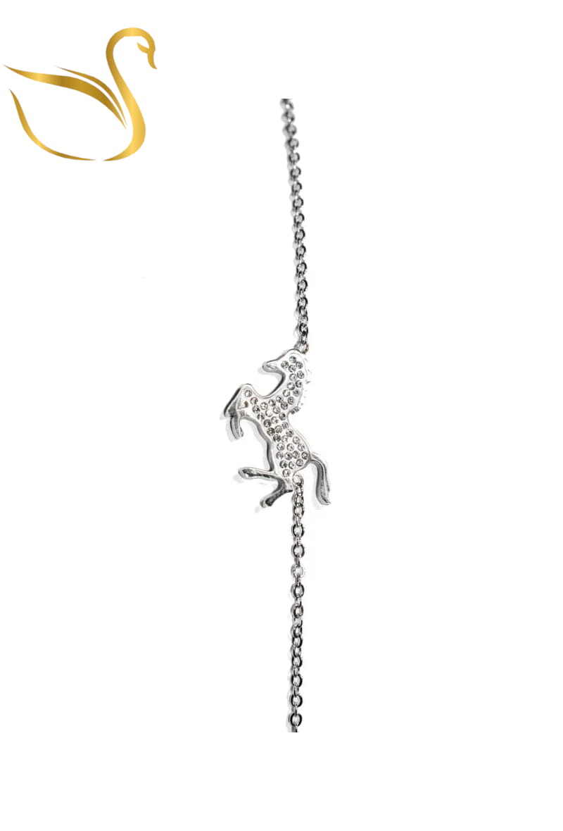 Grossiste Emma Fantaisies - Bracelet cheval Argent