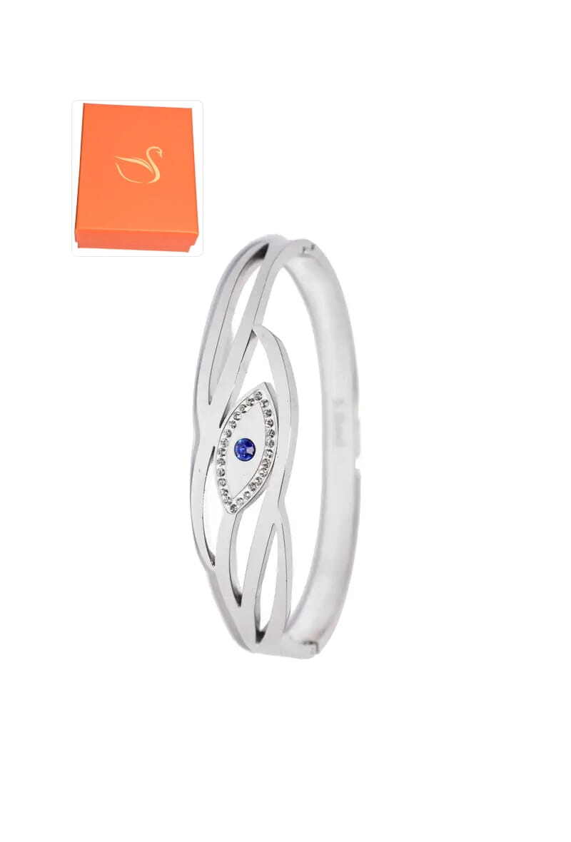 Grossiste Emma Fantaisies - Coffret cadeaux jonc oeil Argent