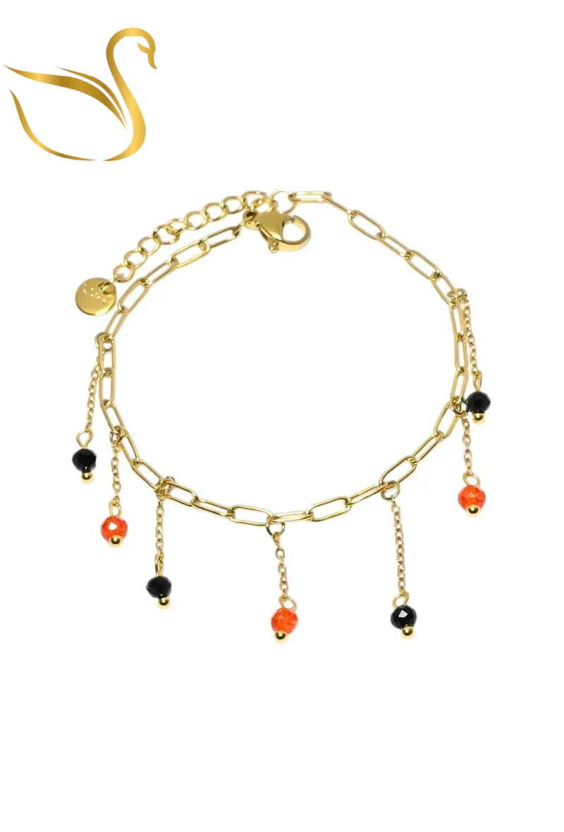 Grossiste Emma Fantaisies - Bracelet breloque Or