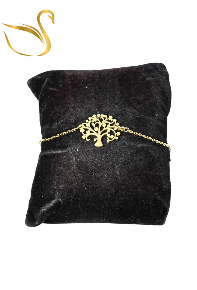 Grossiste Emma Fantaisies - Bracelet arbre de la vie Or