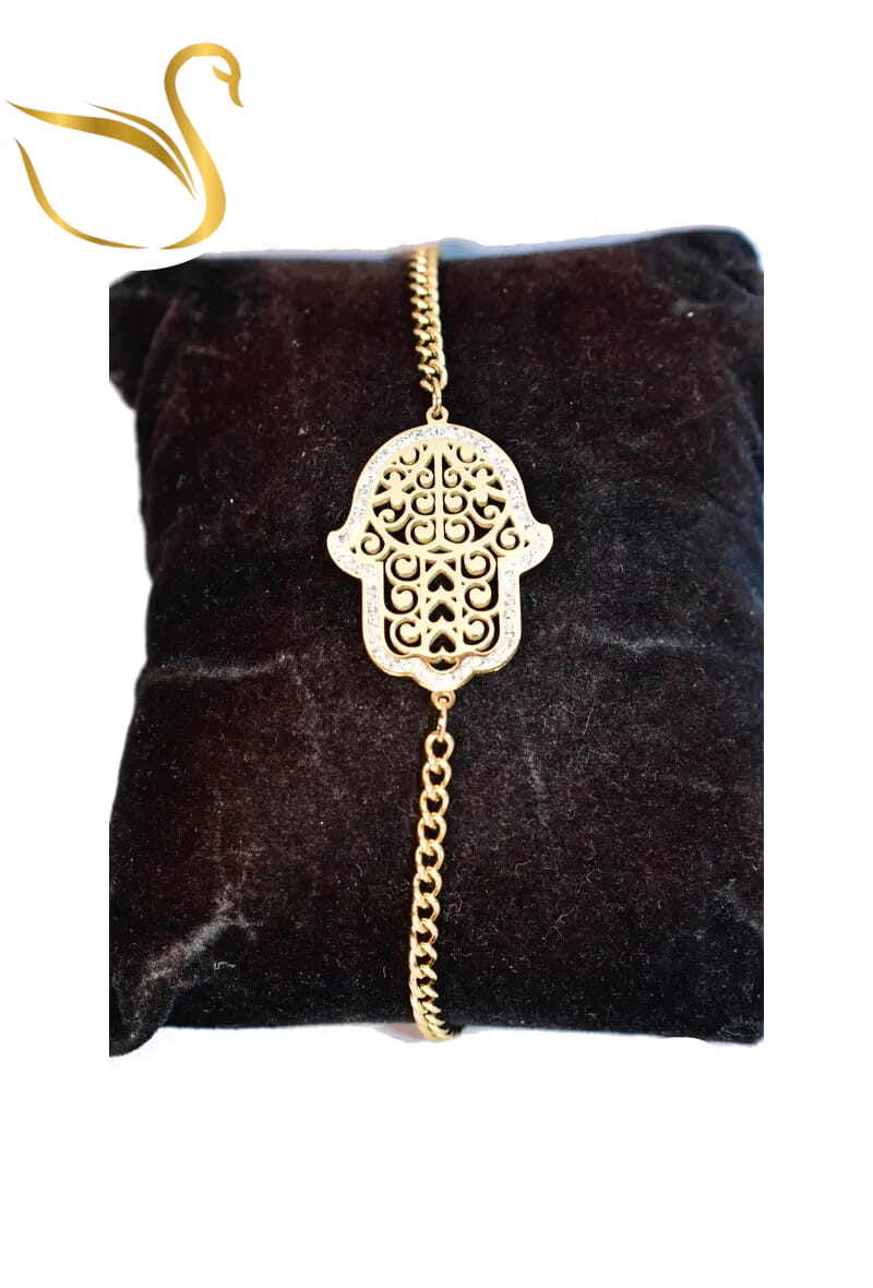 Grossiste Emma Fantaisies - Bracelet main de Fatma Or