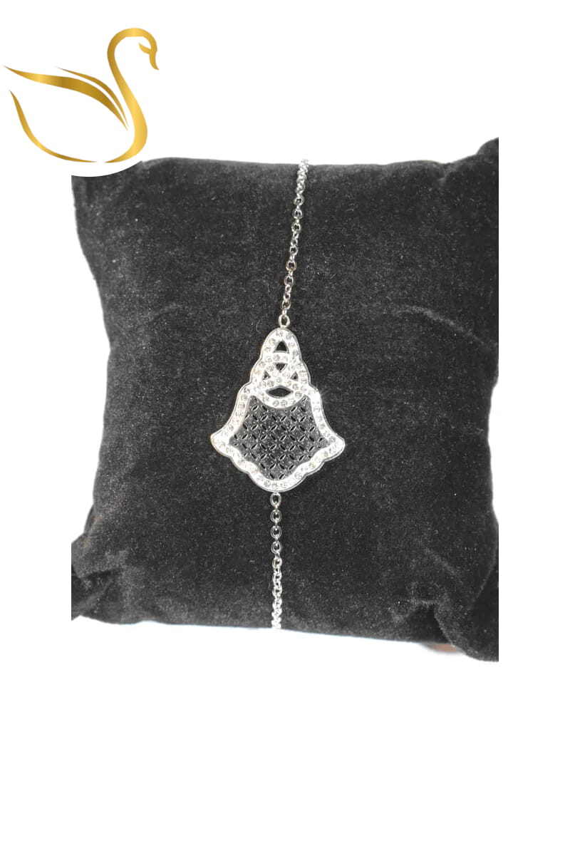 Grossista Emma Fantaisies - Bracciale Mano di Fatima in Argento