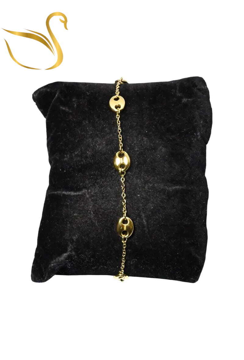 Grossiste Emma Fantaisies - Bracelet graine de café Or