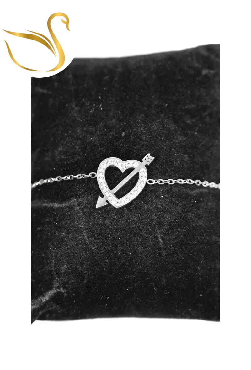 Grossista Emma Fantaisies - Bracciale Cuore Argento