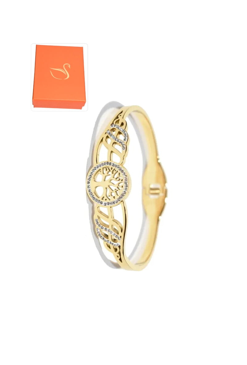 Wholesaler Emma Fantaisies - Gift box tree of life bangle