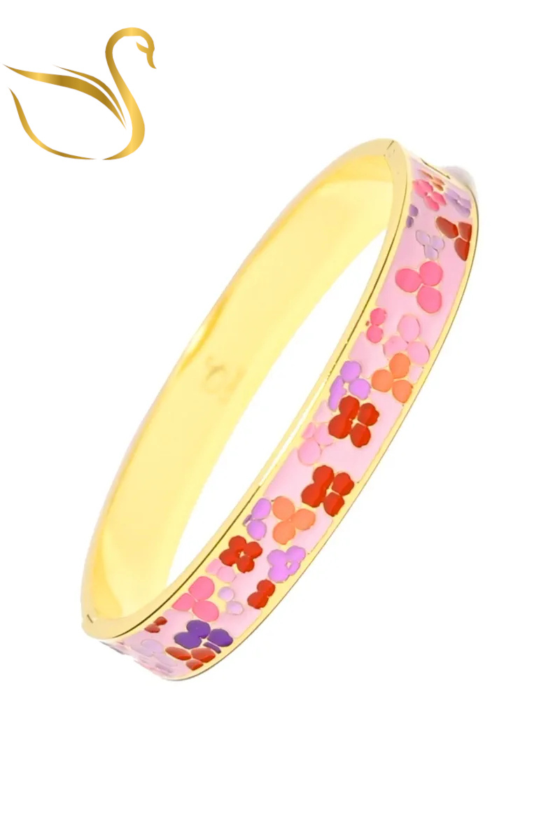 Grossista Emma Fantaisies - Bracciale tailandese colorato in oro