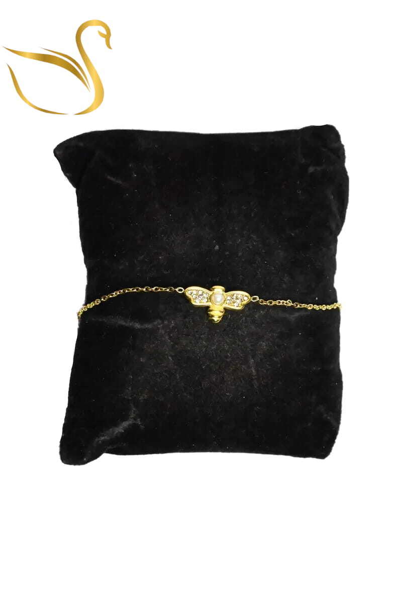 Grossiste Emma Fantaisies - Bracelet abeille Or