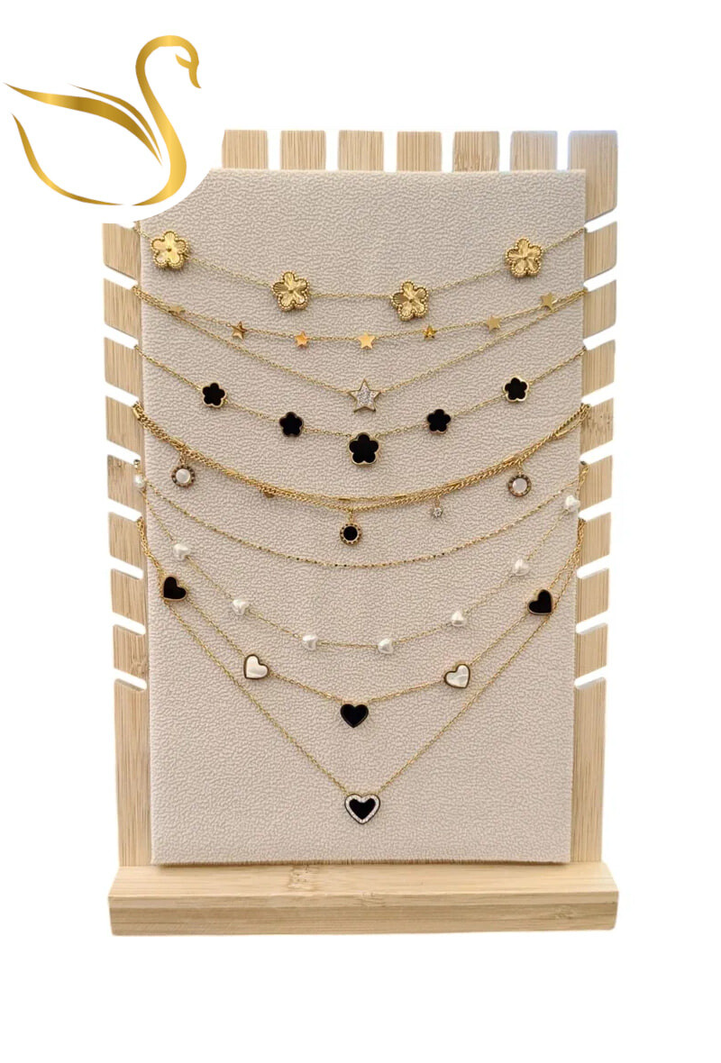 Wholesaler Emma Fantaisies - Necklace set with display stand