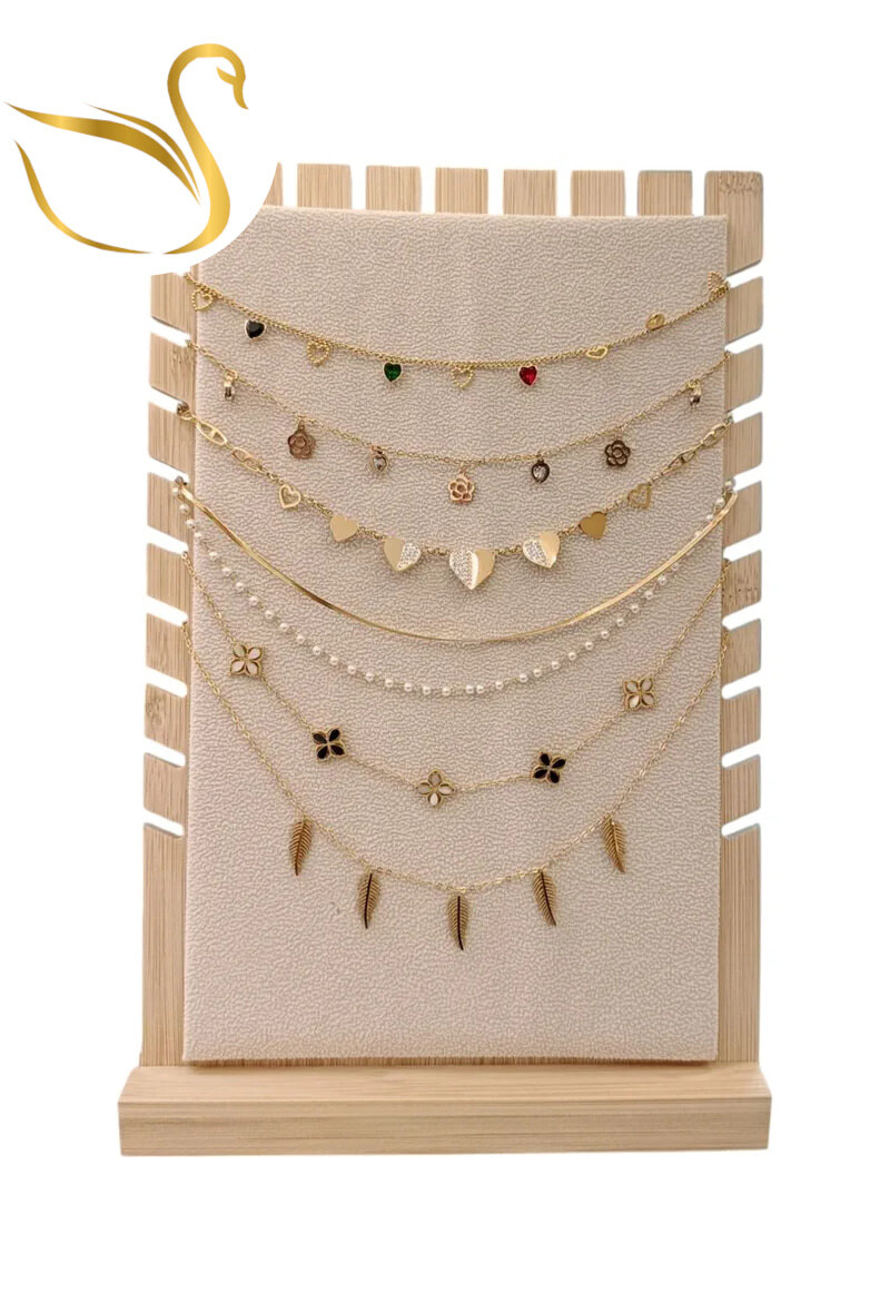 Wholesaler Emma Fantaisies - Necklace set with display stand