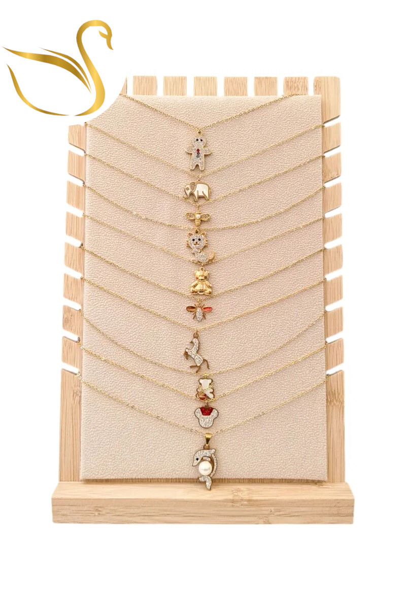 Wholesaler Emma Fantaisies - Necklace set with display stand