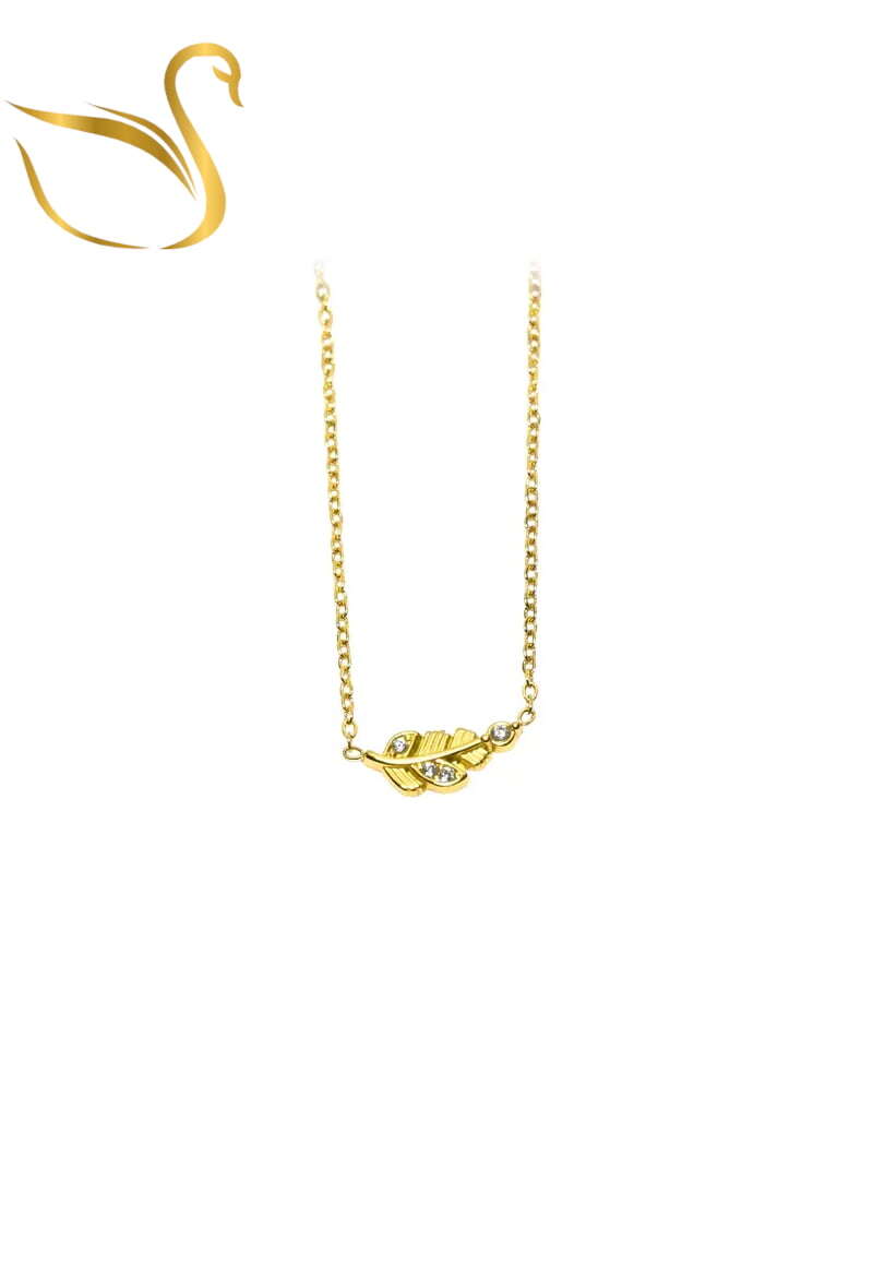 Grossiste Emma Fantaisies - Pendentif feuille