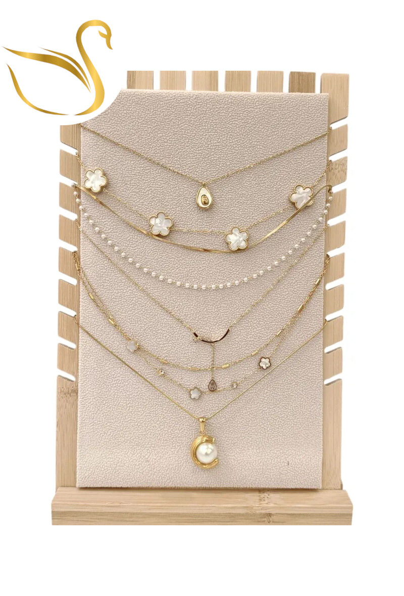 Wholesaler Emma Fantaisies - Necklace with display in bulk