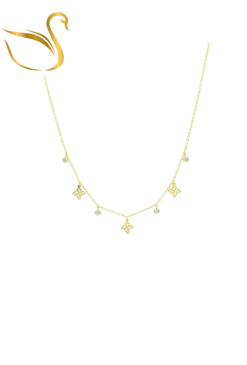 Grossiste Emma Fantaisies - Collier fleur