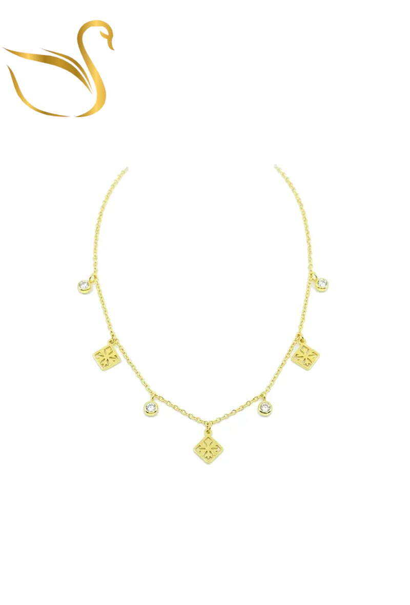 Grossiste Emma Fantaisies - Collier fleur