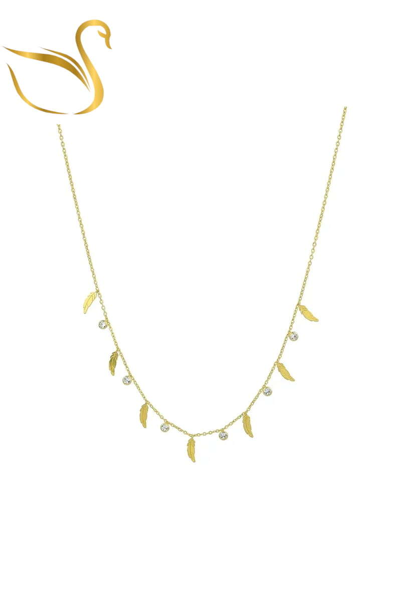 Grossiste Emma Fantaisies - Collier plume