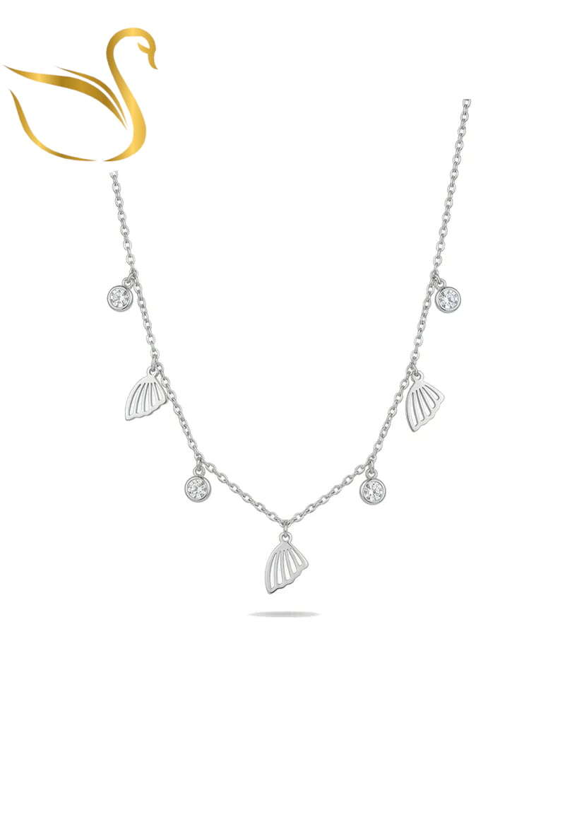 Grossiste Emma Fantaisies - Collier feuille