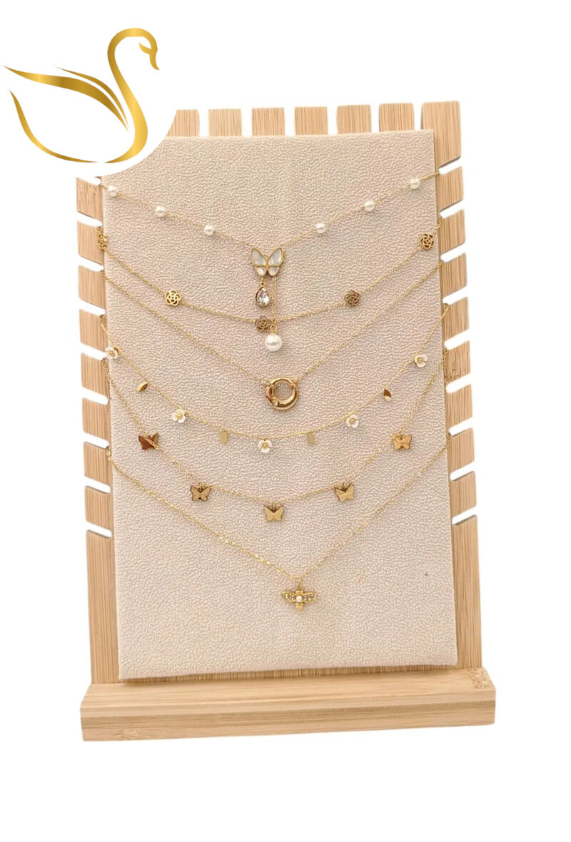 Wholesaler Emma Fantaisies - Necklace set with display stand
