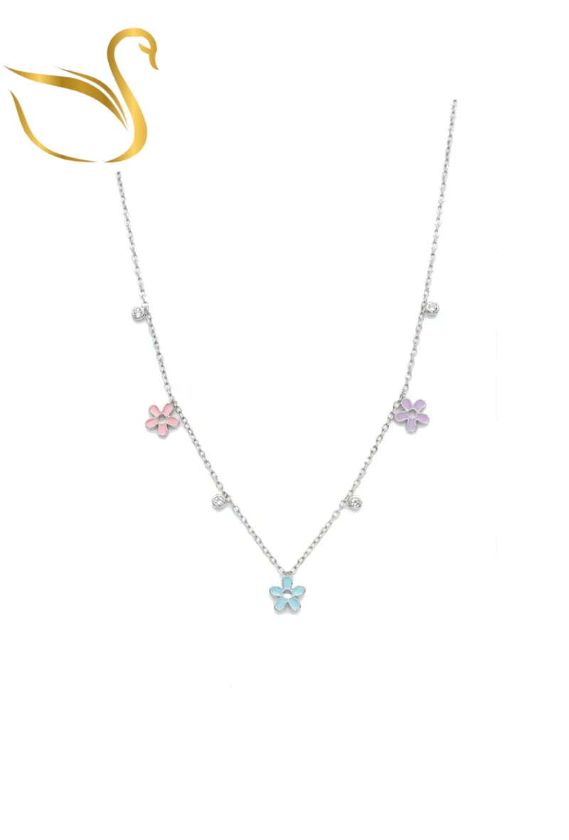 Grossiste Emma Fantaisies - Collier fleur