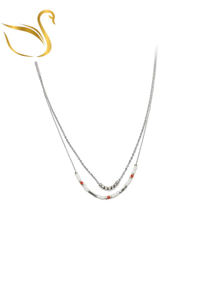 Grossiste Emma Fantaisies - Collier double rangs